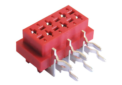 红色IDC-插板式90度连接器