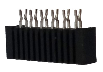 1.0mmFFC/FPC-黑色双面接连接器